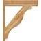 Ekena Millwork Funston Block Rough Sawn Outlooker, Western Red Cedar, 8"W x 36"D x 42"H OUT08X36X42FST05RWR - alternate 2
